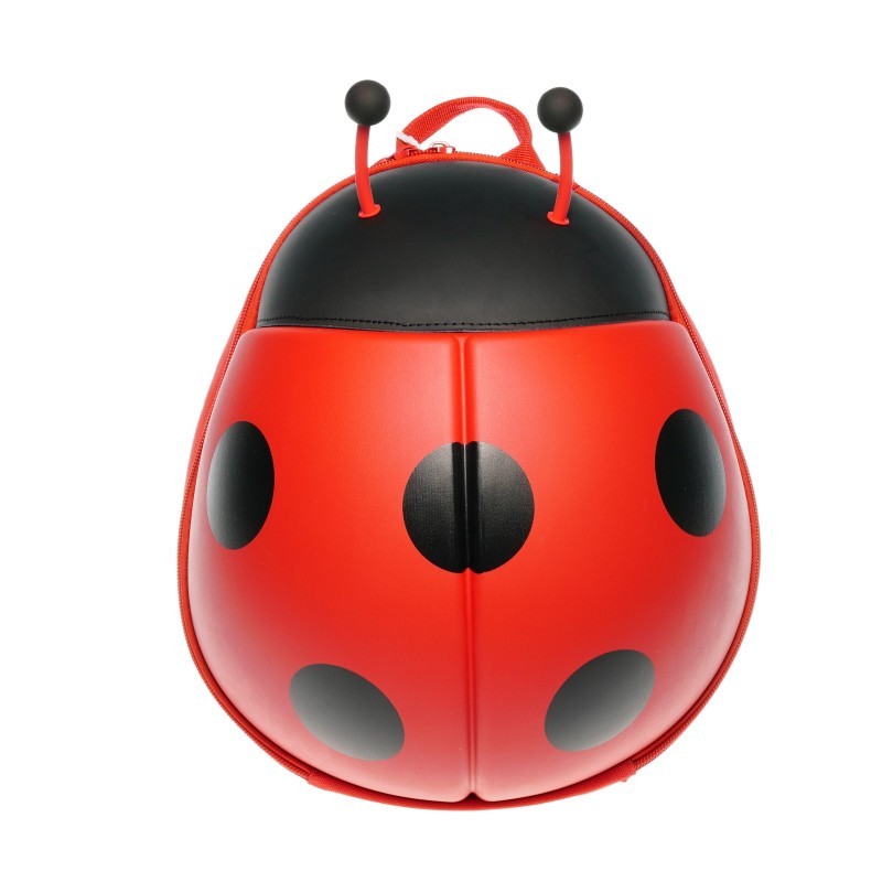 Childrens backpack in ladybug shape